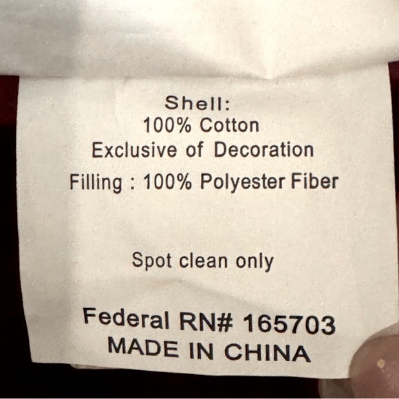 Gingerbread Men Holiday Pillow- size 14”x20” - Picture 9 of 9